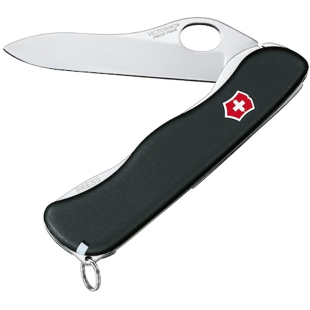 Swiss Army Brands 2023 Victorinox 54895 One-Hand Sentinel No Clip Ns Black 111Mm VIC-0.8413.M3-X2